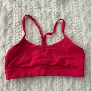 Lululemon pink sports bra size 6